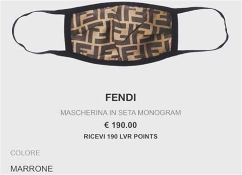 mascheina fendi|fendi italy.